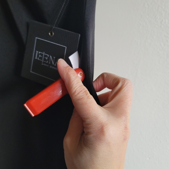 Ieena for Mac Duggal, Rhinestone  Halter Column  Gown, Black, Size 8‎ - NWT - Picture 7 of 12